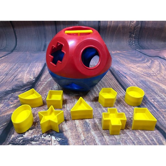 Tupperware Toys Tupperware Shapeo Ball Sorter 9 Replacement Pieces